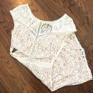 White Lace Dress